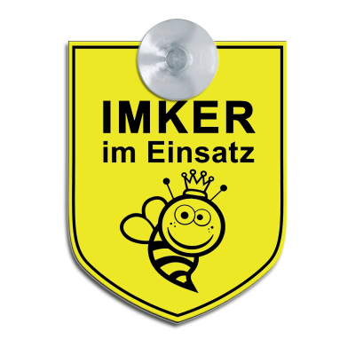 Imker im Einsatz mit Sauger